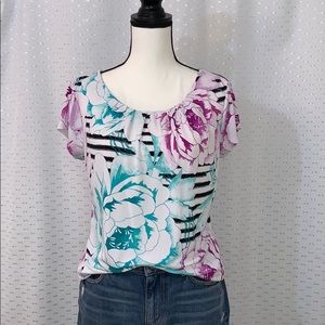 🌟Host Pick✨Worthington-Floral top EUC